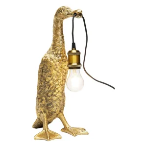 KARE Design Candeeiro de pato dourado Outlet