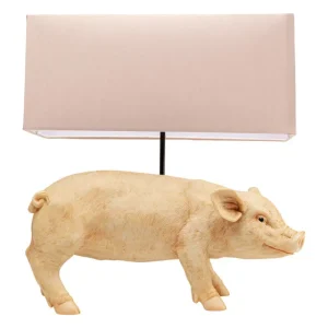 KARE Design Candeeiro de Porco Cor-de-rosa Fashion