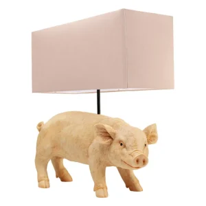 KARE Design Candeeiro de Porco Cor-de-rosa Fashion