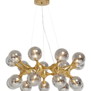 KARE Design Candeeiro de Tecto Atomic Balls Brass 74 cm Ø Clearance