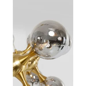 KARE Design Candeeiro de Tecto Atomic Balls Brass 74 cm Ø Clearance