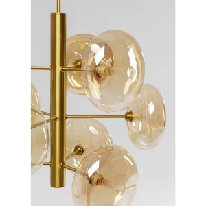 KARE Design Candeeiro de Tecto Headlight Dourado Best