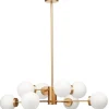 KARE Design Candeeiro de tecto Heavenly Dourado 98 cm Ø Hot