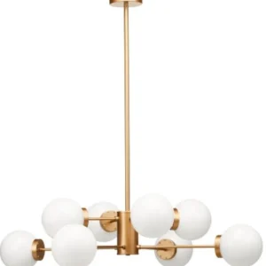 KARE Design Candeeiro de tecto Heavenly Dourado 98 cm Ø Hot