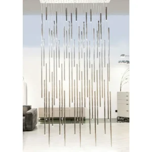 KARE Design Candeeiro de Tecto Living Vegas Deluxe cromado LED Discount