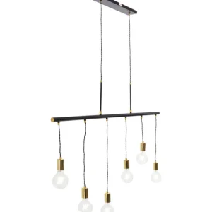 KARE Design Candeeiro de Tecto Pole Preto Six Clearance