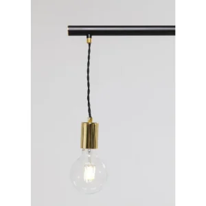 KARE Design Candeeiro de Tecto Pole Preto Six Clearance