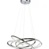 KARE Design Candeeiro de Tecto Saturn LED cromado Big New