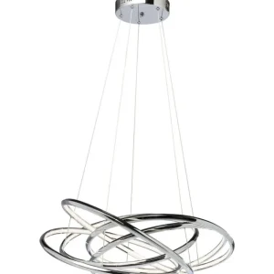 KARE Design Candeeiro de Tecto Saturn LED cromado Big New
