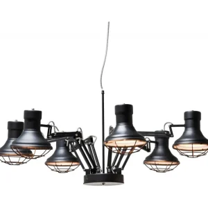 KARE Design Candeeiro de Tecto Spider Multi 6 lampadas Clearance