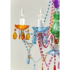 KARE Design Candeeiro de Tecto Starlight Rainbow 6 braços Best