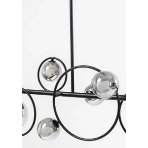 KARE Design Candeeiro de Tecto Universe Black 110 cm Fashion