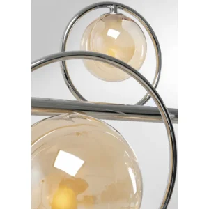 KARE Design Candeeiro de Tecto Universe Cromado 110cm New