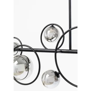 KARE Design Candeeiro de Tecto Universe Black 110 cm Fashion