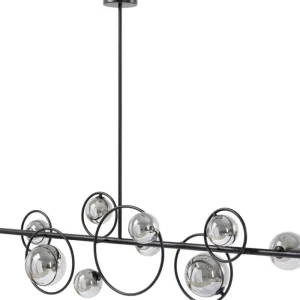 KARE Design Candeeiro de Tecto Universe Black 110 cm Fashion