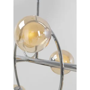 KARE Design Candeeiro de Tecto Universe Cromado 110cm New
