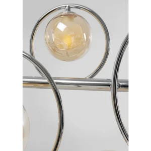 KARE Design Candeeiro de Tecto Universe Cromado 110cm New