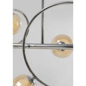 KARE Design Candeeiro de Tecto Universe Cromado 110cm New