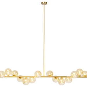 KARE Design Candeeiro de Teto Scala Balls Dourado 150cm Sale