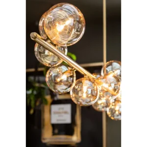 KARE Design Candeeiro de Teto Scala Balls Dourado 150cm Sale