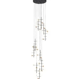 KARE Design Candeeiro de Teto Trapez 280cm Fashion