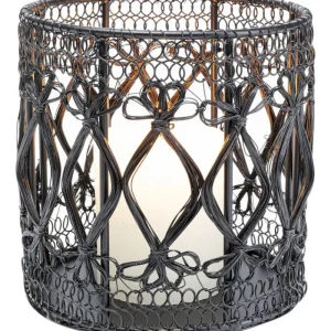 KARE Design Candeeiro Storm Hayat Preto 15 cm Best