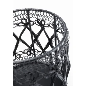 KARE Design Candeeiro Storm Hayat Preto 15 cm Best