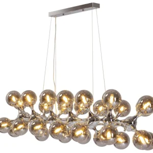 KARE Design Candeeiro suspenso Atomic Balls Brass 140cm New