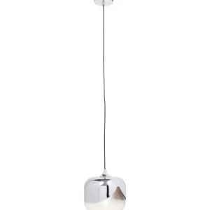 KARE Design Candeeiro Suspenso cromado Goblet Ø25cm New