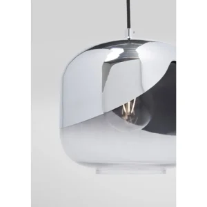 KARE Design Candeeiro Suspenso cromado Goblet Ø25cm New