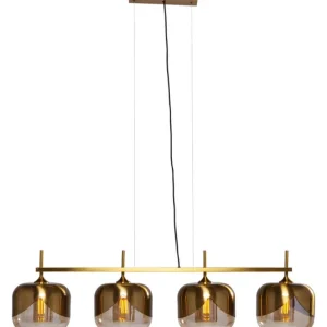KARE Design Candeeiro Suspenso Goblet Quattro Dourado Ø25cm Hot
