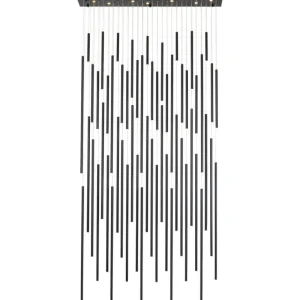 KARE Design Candeeiro suspenso Living Vegas Deluxe Preto Matt LED Online