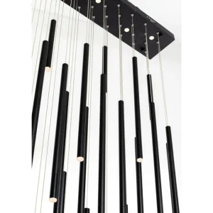 KARE Design Candeeiro suspenso Living Vegas Deluxe Preto Matt LED Online
