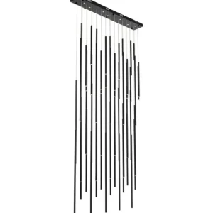 KARE Design Candeeiro suspenso Living Vegas Deluxe Preto Matt LED Online