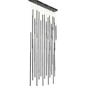 KARE Design Candeeiro suspenso Living Vegas Deluxe Preto Matt LED Online