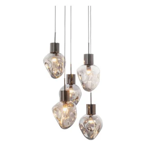 KARE Design Candeeiro suspenso Supernova Smoky Cinque Ø50cm Fashion