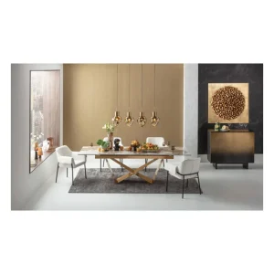 KARE Design candeeiro suspenso Supernova Amber 110 cm Fashion