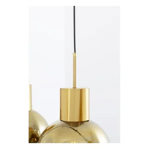 KARE Design candeeiro suspenso Supernova Amber 110 cm Fashion