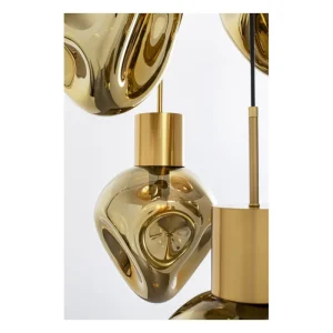 KARE Design Candeeiro suspenso Supernova Amber Cinque Ø50cm Outlet