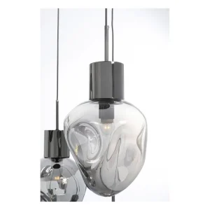 KARE Design Candeeiro suspenso Supernova Smoky Cinque Ø50cm Fashion