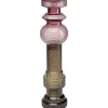 KARE Design Candelabro Marvelous Duo Violeta Cinza 49cm Fashion