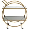 KARE Design Carrinho de Bar Loft Brass New