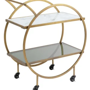 KARE Design Carrinho de Bar Loft Brass New