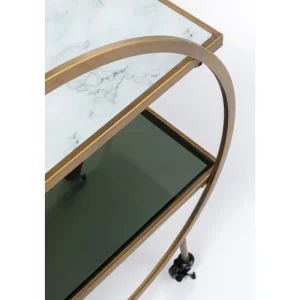 KARE Design Carrinho de Bar Loft Brass New