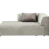 KARE Design Chaise Longue Esquerda Infinity Elements Cinzenta Hot