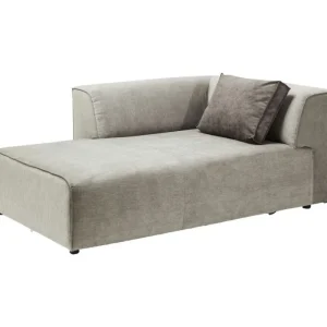 KARE Design Chaise Longue Esquerda Infinity Elements Cinzenta Hot