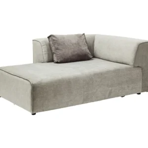 KARE Design Chaise Longue Esquerda Infinity Elements Cinzenta Hot