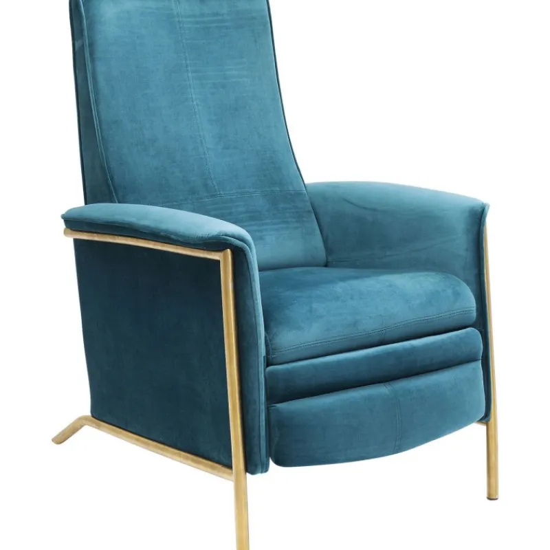 chaise_longue_lazy_em_vel_5.webp KARE Design Chaise Longue Lazy em veludo Azul Hot