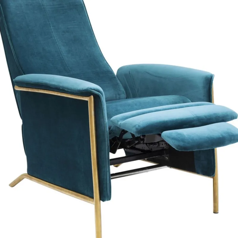 chaise_longue_lazy_em_vel_7.webp KARE Design Chaise Longue Lazy em veludo Azul Hot