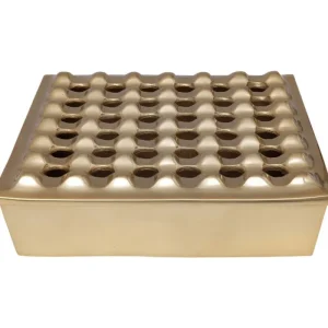 KARE Design Cinzeiro Soho Square Brass 25x25cm Sale